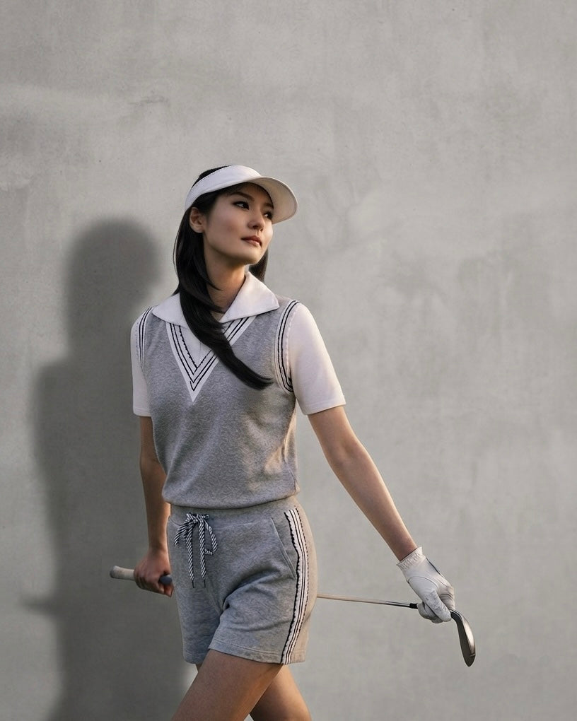 The Clubhouse Faux-layered Top