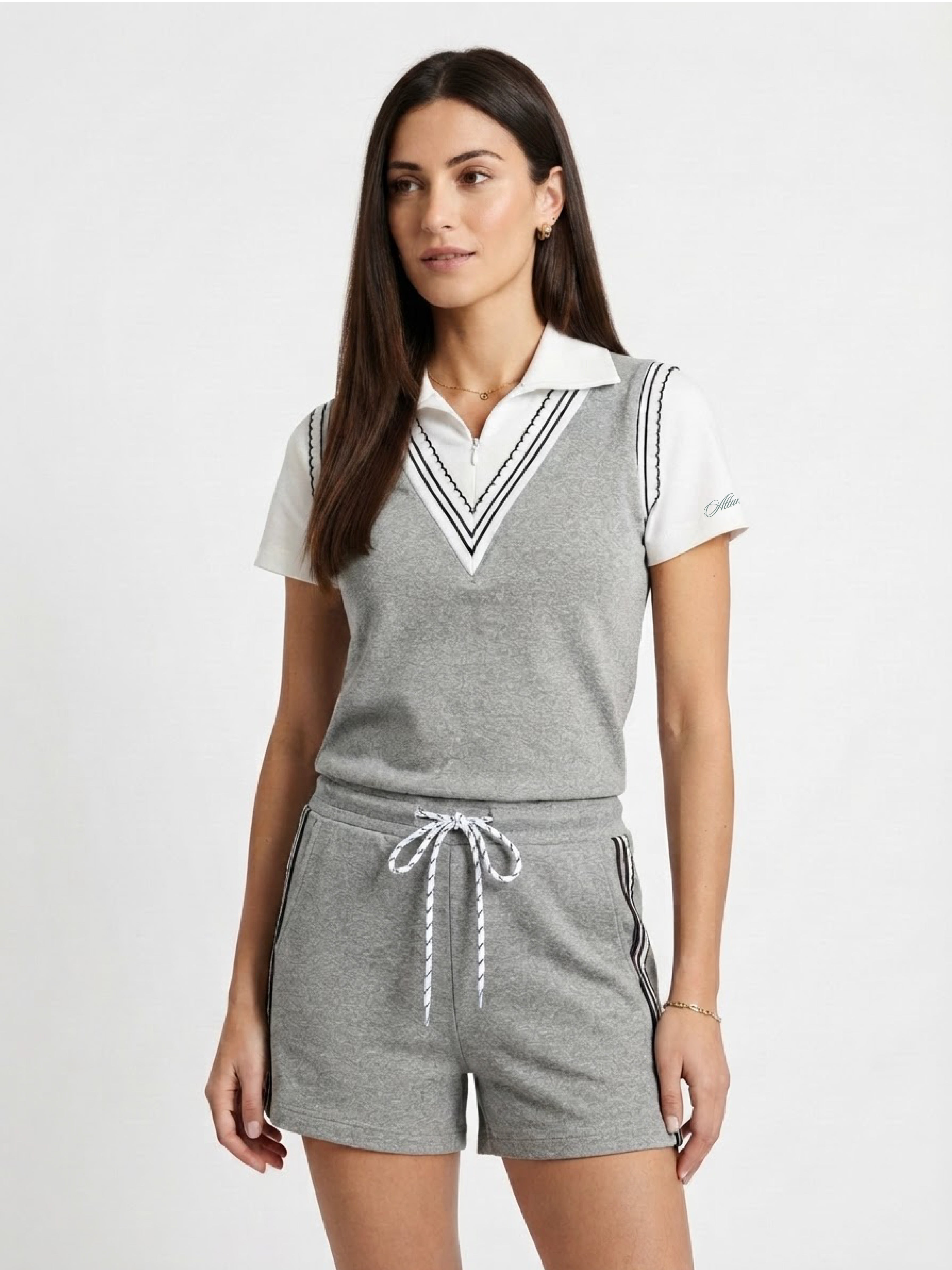 The Clubhouse Faux-layered Top