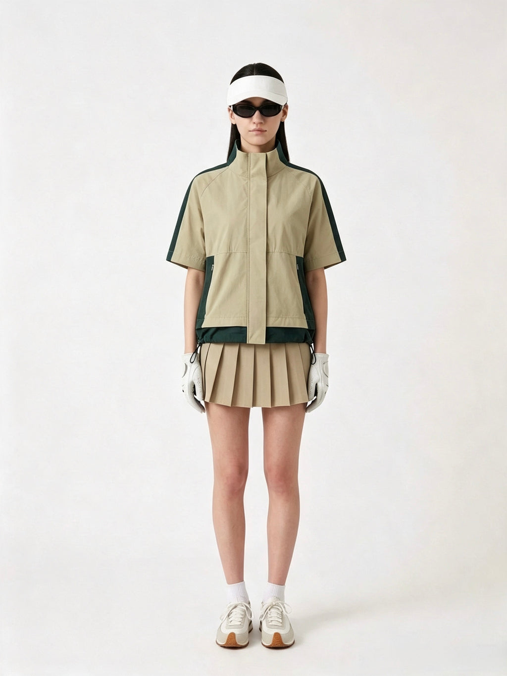 The Cadillac Cropped Two-Tone Jacket