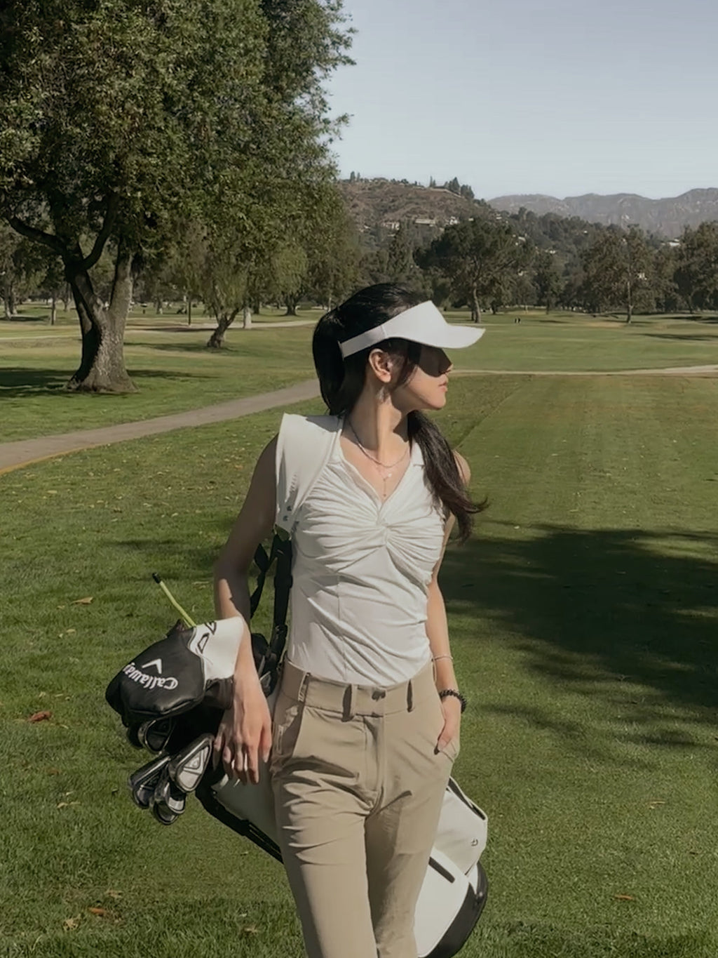 Augusta Draped Polo