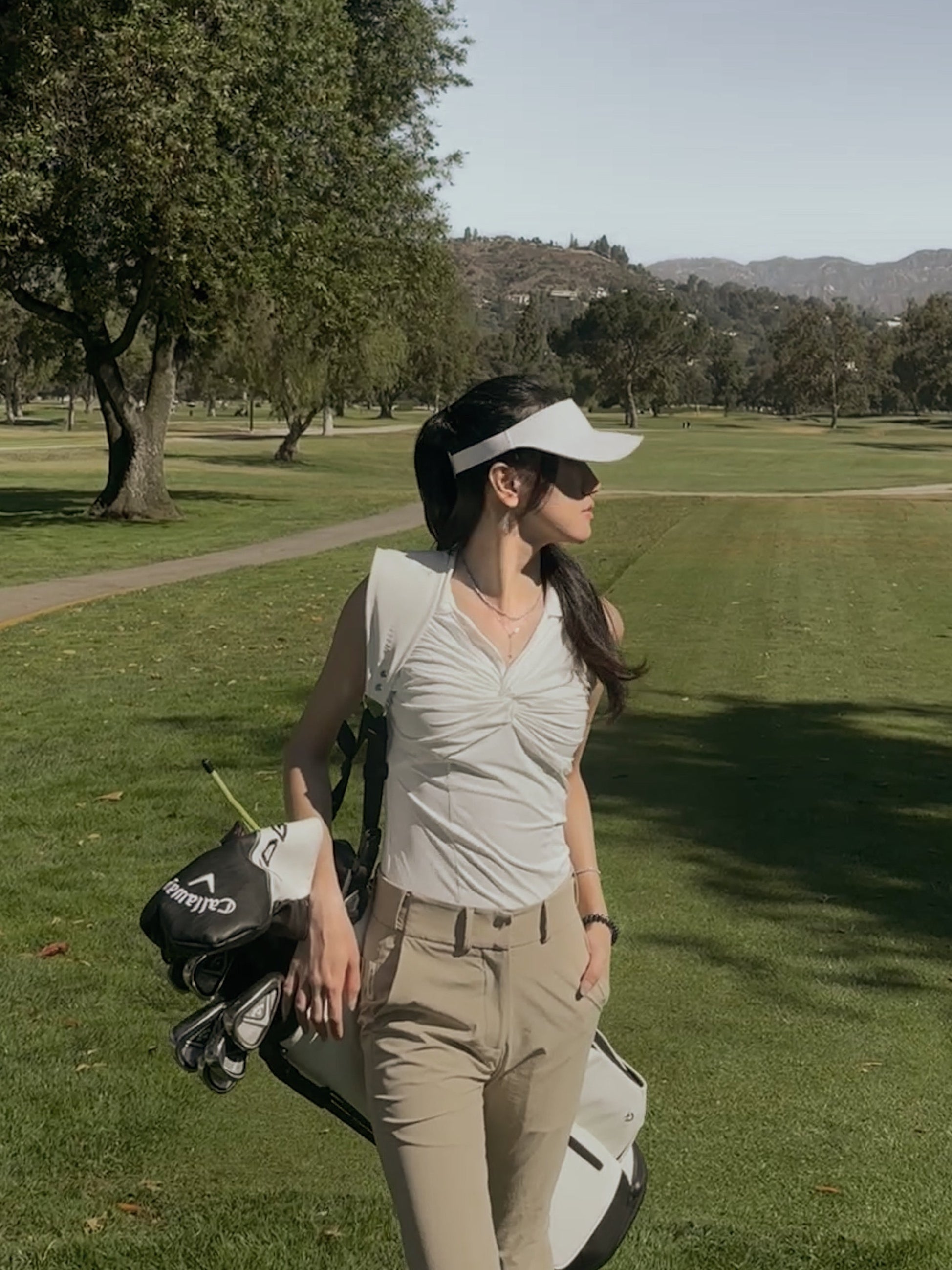 Augusta Draped Polo